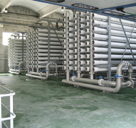 RO PLANT FOR SEA WATER DESALINATION
