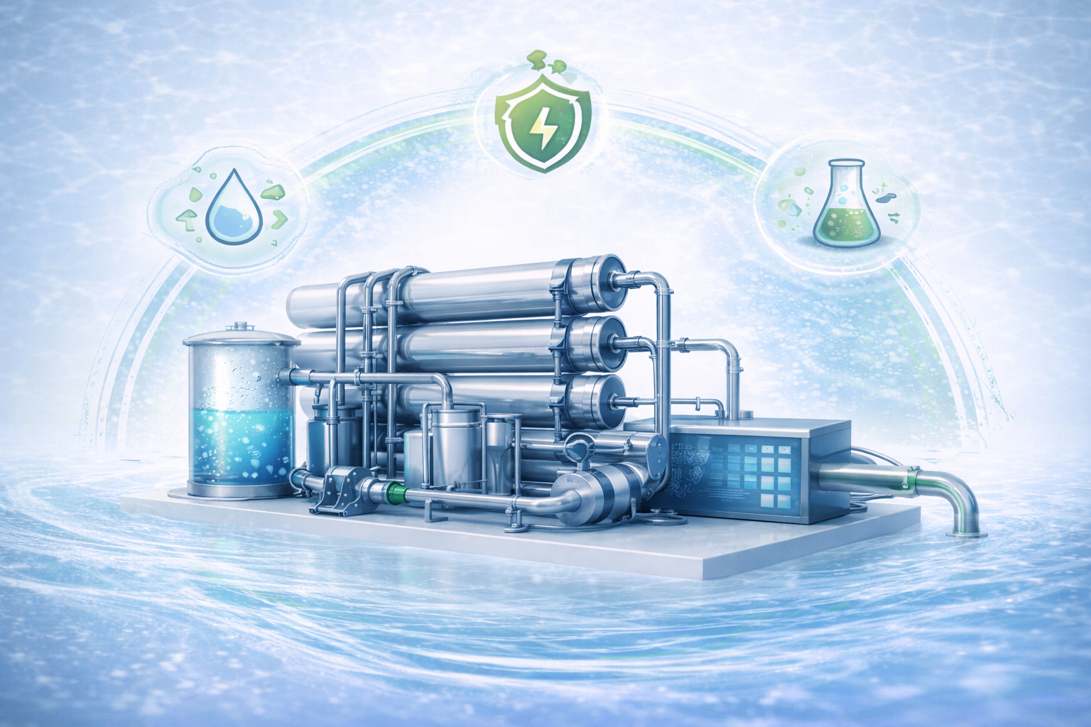 Hybrid Semi-Batch Reverse Osmosis